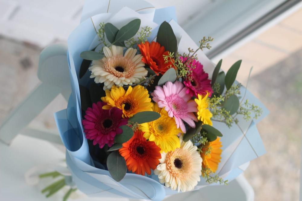 Букет цветов из: Герберы в Власихе Алтайский край