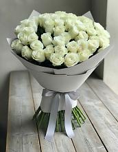 Букет 35 Белых роз в Власихе Алтайский край