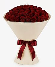 Букет 101 Бордовая роза Блэк Бакарра в Власихе Алтайский край