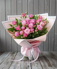 Букет Розовый кустик в Власихе Алтайский край