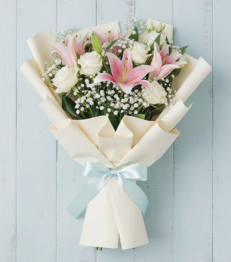 Букет цветов из: Лилии в Власихе Алтайский край