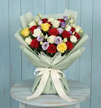 Букет цветов из:  Розы в Власихе Алтайский край