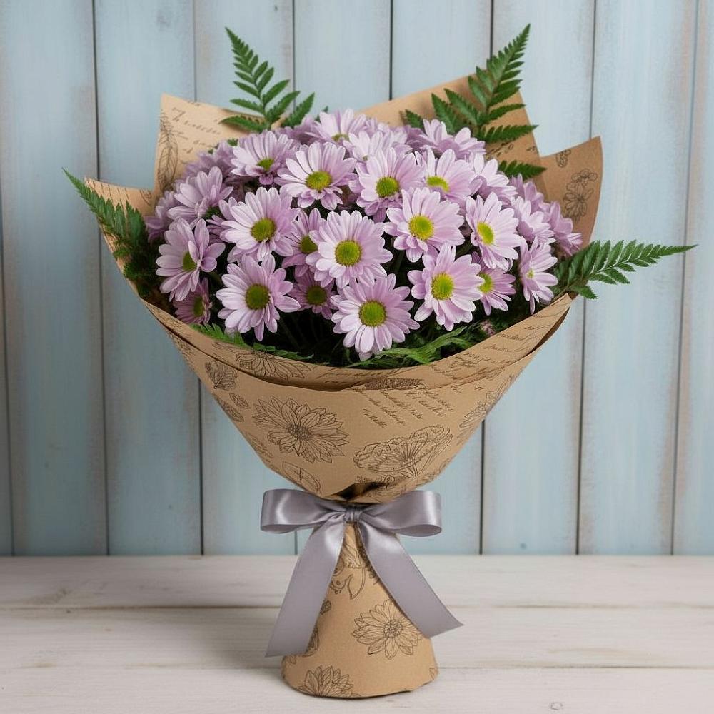 Букет цветов из: Хризантемы в Власихе Алтайский край