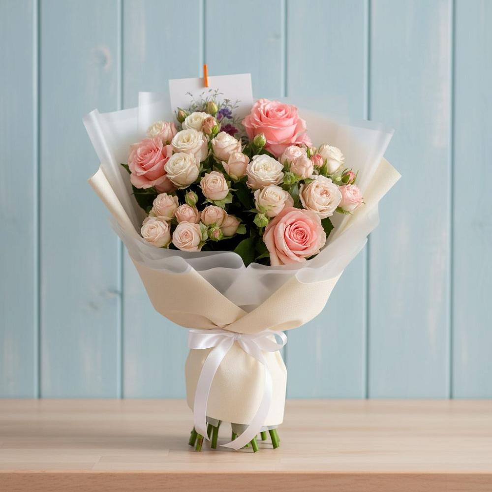 Букет цветов из: Розы в Власихе Алтайский край