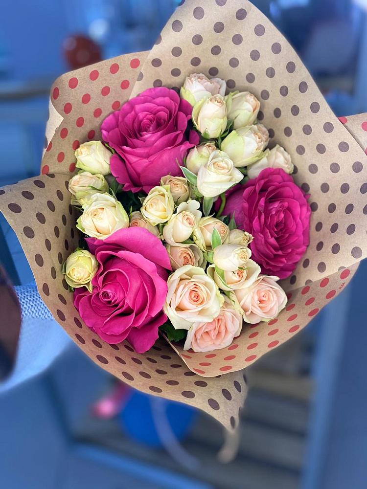 Букет цветов из: Розы в Власихе Алтайский край