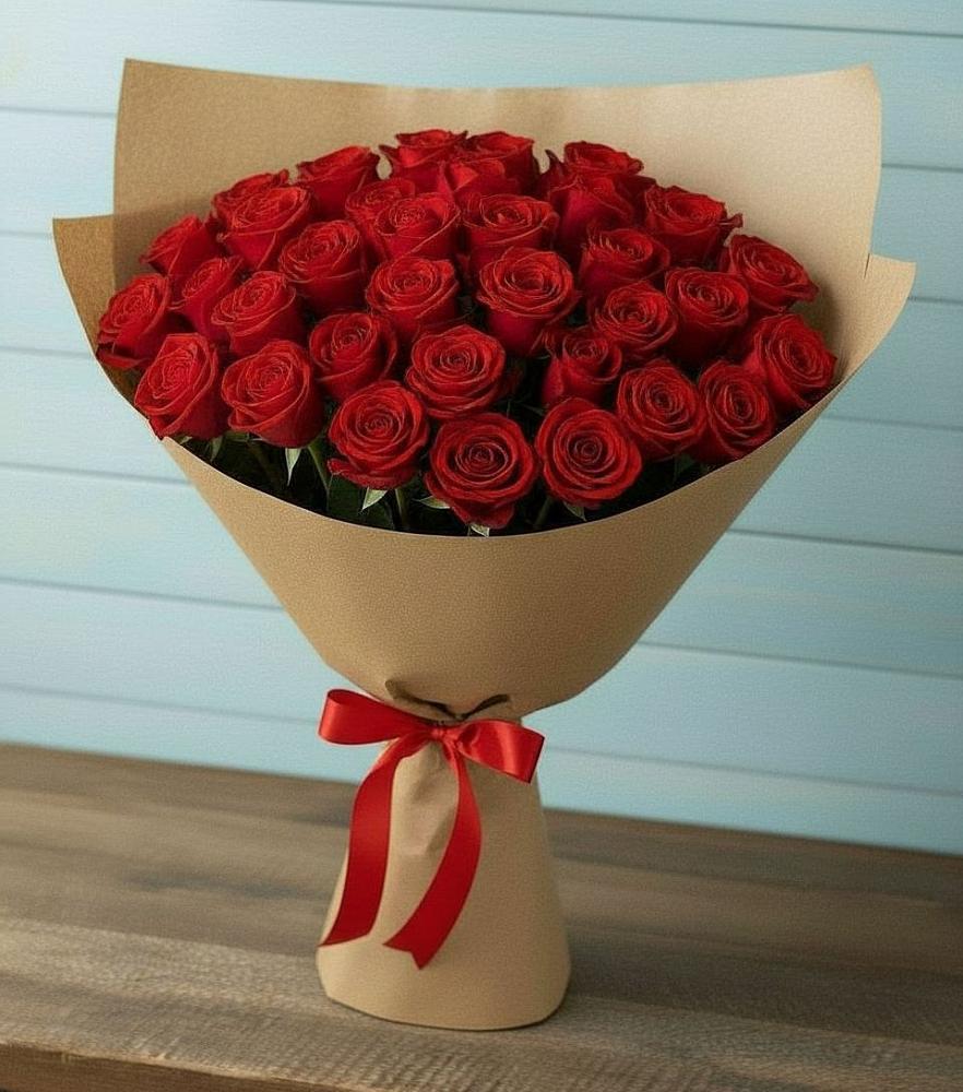 Букет Красные розы Милано в Власихе Алтайский край