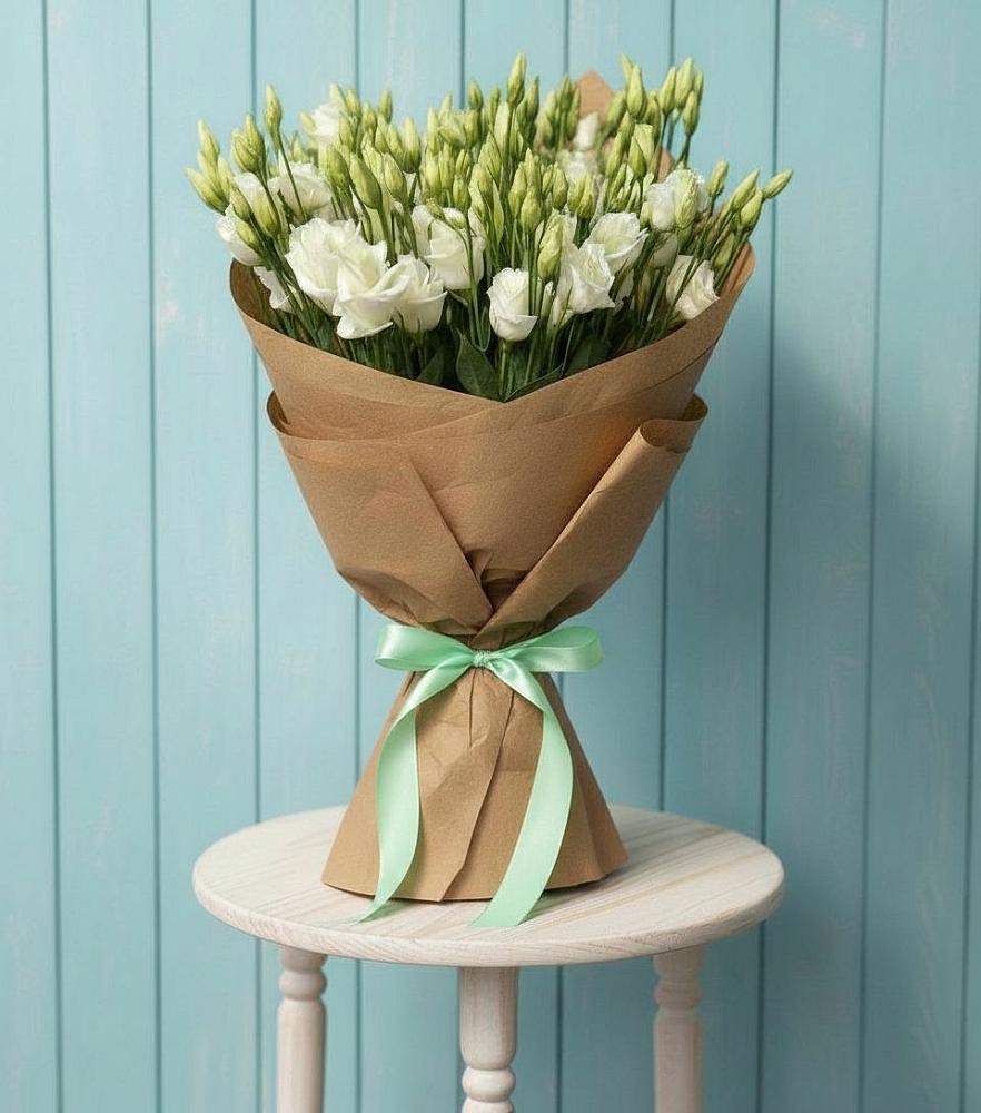 Букет цветов из: Лизиантусы в Власихе Алтайский край