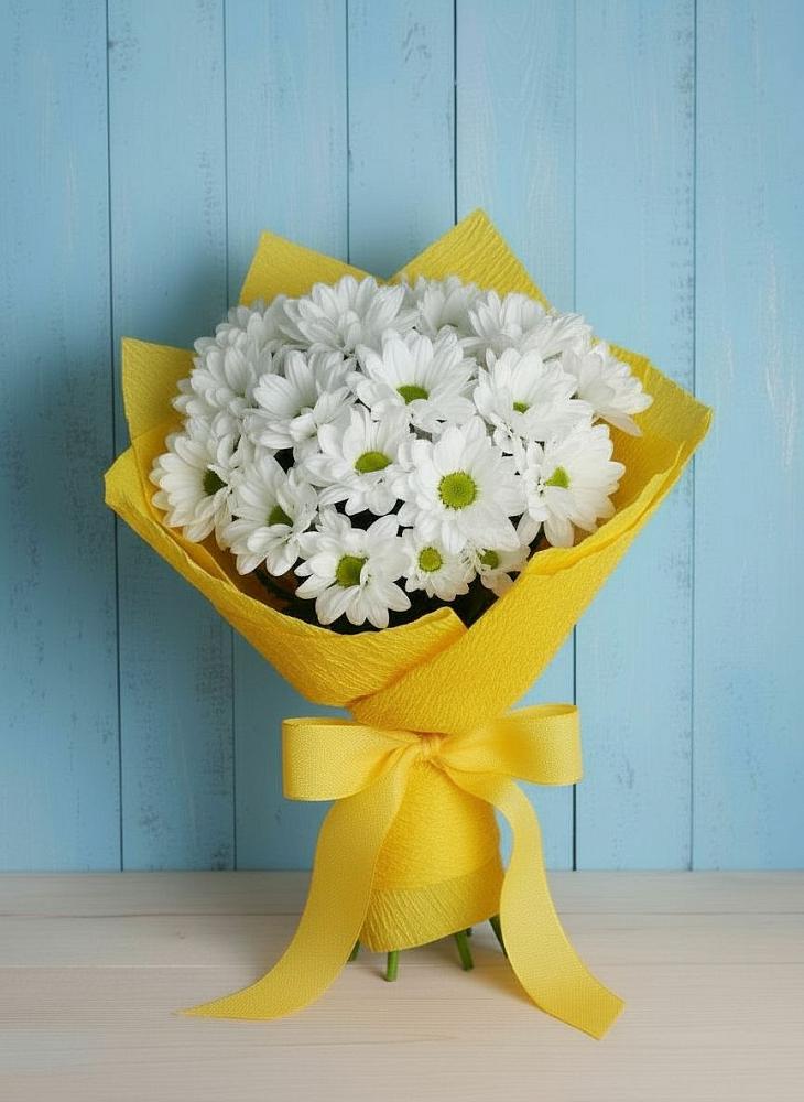 Букет цветов из: Хризантемы в Власихе Алтайский край