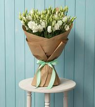 Букет цветов из:  Лизиантусы #REPLACE_PRED# Власихе Алтайский край