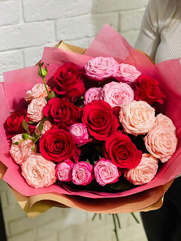 Букет цветов из: Розы в Власихе Алтайский край