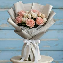 Букет цветов из:  Розы #REPLACE_PRED# Власихе Алтайский край
