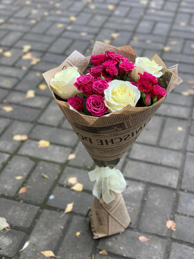 Букет цветов из: Розы в Власихе Алтайский край