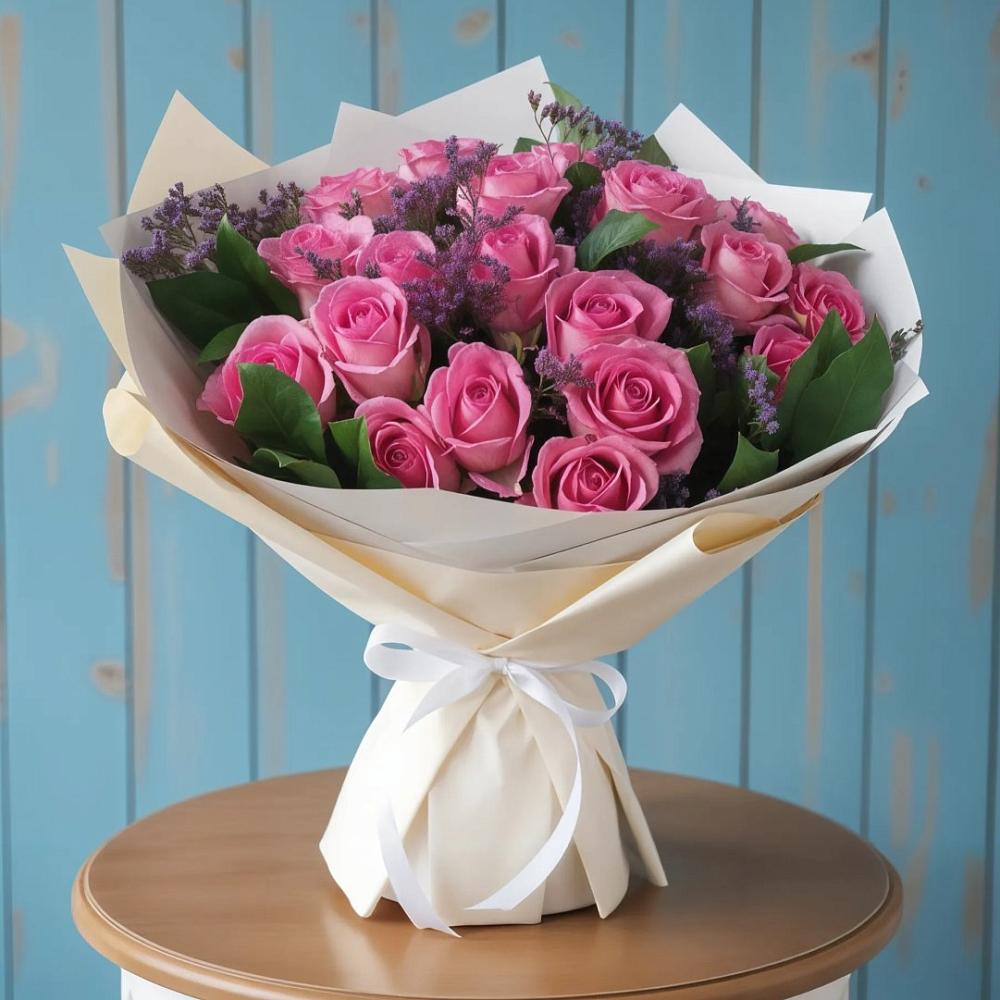 Букет цветов из: Розы в Власихе Алтайский край