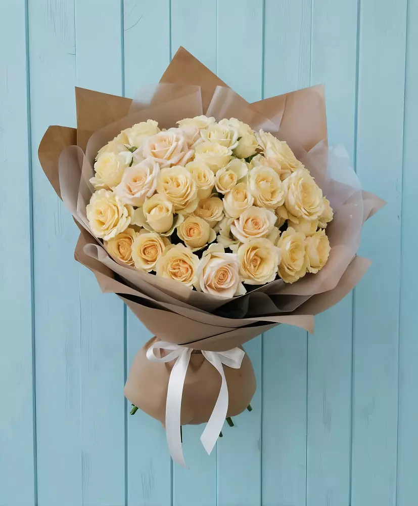 Букет Кремовое облако в Власихе Алтайский край