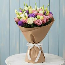 Букет цветов из:  Лизиантусы в Власихе Алтайский край